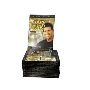 Anthony Robbins Power Talk Self Improvement DVD Disc Set Of 22 Motivational